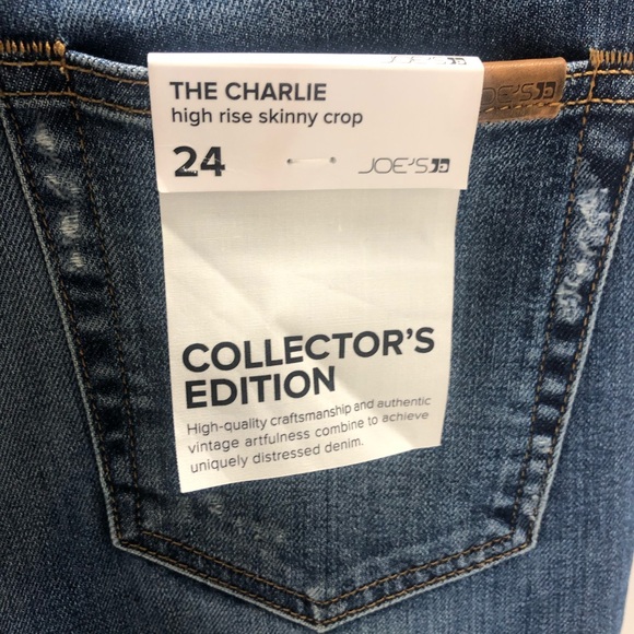 NWT Joe’s Jeans Charlie High Rise Skinny Crop sz24 - Picture 11 of 16